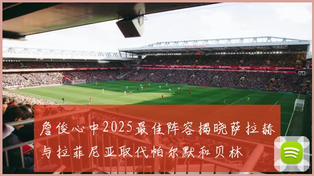 詹俊心中2025最佳阵容揭晓萨拉赫与拉菲尼亚取代帕尔默和贝林