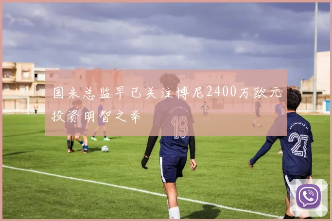 国米总监早已关注博尼2400万欧元投资明智之举